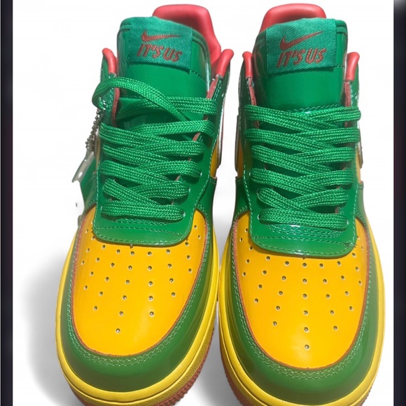 Nike Air Force 1 Low Lil Yachty Concrete Boys Lucky Green size 8 #NoBox